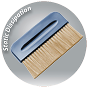 Custom Designed Brush for Static Dissipation